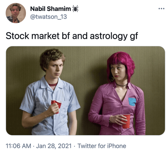 Thumbnail of Scott pilgrim | Stock Market BF and Astrology GF