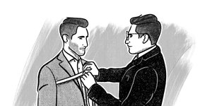 Thumbnail of Primero, tractores y excavadoras. Ahora trajes a la medida