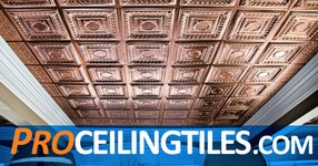 Thumbnail of Decorative Ceiling Tiles | Basement Ceiling - ProCeilingTiles