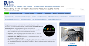 Thumbnail of Library Guides: Accessibility Toolkit for Open Educational Resources (OER): Accessibility Design Dos and Don'ts
