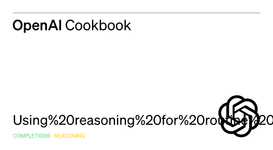 Thumbnail of Using reasoning for routine generation | OpenAI Cookbook