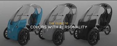 Thumbnail of Veemo, Enclosed Electric Tricycles for Commuting and Urban use
