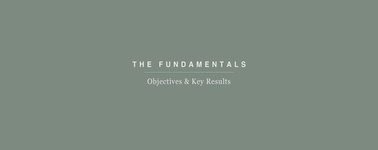 Thumbnail of OKRs