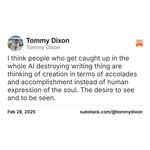 Thumbnail of Tommy Dixon on Substack