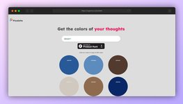 Thumbnail of Picalette | The color palette of your thoughts