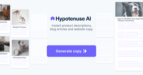Thumbnail of Hypotenuse AI: AI Writing Assistant & Text Generator