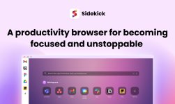 Thumbnail of Sidekick : download fast and secure browser for work. Remove tab clutter and be more productive!