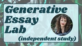 Thumbnail of Generative Essay Lab (independent study)