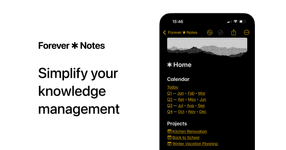 Thumbnail of Forever ✱ Notes - A Free Framework for Apple Notes