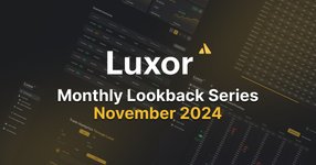 Thumbnail of Hashrate Markets Lookback Series - November 2024