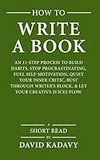 Cover of How to Write a Book