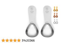 Thumbnail of Apace Living Coffee Scoop (Set of 2) - 2 Tablespoon (2 Tbsp / 1/8 Cup / 1 oz) - The Best Stainless Steel Measuring Spoons for Coffee, Tea, and More