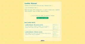 Thumbnail of Leaflet Manual