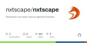 Thumbnail of GitHub - nxtscape/nxtscape: Nxtscape is an open-source agentic browser.