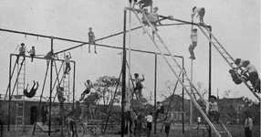 Thumbnail of How We Came to Play: Pictures of Kids Enjoy Dangerous Playgrounds in the Early 20th Century