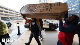 Thumbnail of Killing of insurance CEO exposes simmering anger at US health system