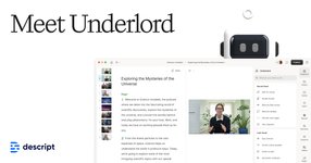 Thumbnail of Underlord: AI Editor for Videos & Podcasts | Descript