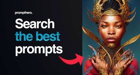 Thumbnail of Search prompts for Stable Diffusion, ChatGPT & Midjourney