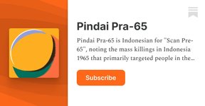 Thumbnail of Pindai Pra-65 | Dea Karina | Substack