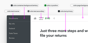 Thumbnail of Creating a flexible design token taxonomy for Intuit’s Design System
