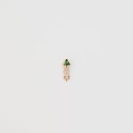 Thumbnail of Celine Daoust - dark moss green tourmaline stud ⋆ LockStock