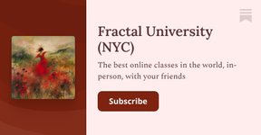 Thumbnail of Fractal University (NYC) | Andrew Rose | Substack