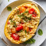 Thumbnail of Baked Feta Spaghetti Squash