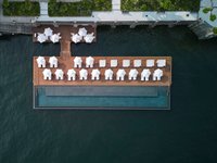 Thumbnail of Floating infinity pool by Herzog & De Meuron at Lake Como is largest of its kind