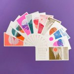 Thumbnail of Postkartenkalender 2025 — fluopink. studio für risographie