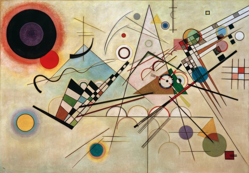 Thumbnail of Zusammensetzung VIII von Wassily Kandinsky: Kunstdruck