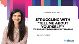 Thumbnail of Struggling with “Tell me about yourself”? Fix this and everything else gets easier.
