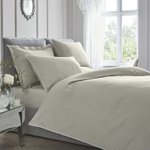 Thumbnail of Silver With White Contrast Piping 200 Thread Count 100% Cotton Duvet S