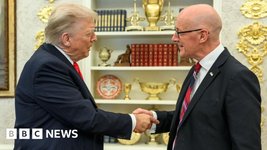 Thumbnail of The blossoming relationship between Donald Trump and John Swinney