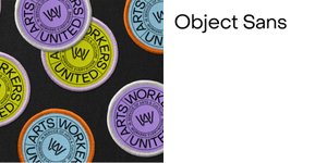 Thumbnail of Arts Workers United - Fonts In Use