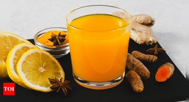 Thumbnail of Ginger turmeric shot for glowing skin and immunity: How to make it - The Times of India