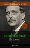 Cover of H. G. Wells: The Collection [newly updated] [The Wonderful Visit; Kipps; The Time Machine; The Invisible Man; The War of the Worlds; The First Men in the ... (The Greatest Writers of All Time)