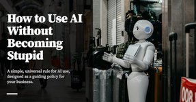 Thumbnail of How to Use AI Without Becoming Stupid