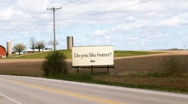 Thumbnail of A mouthful of flowers somewhere outside Darien, Wisconsin.