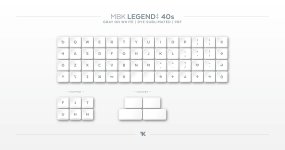 Thumbnail of MBK Legend‡ 40s • Keebart.com
