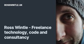Thumbnail of Ross Wintle - Freelance technology, code and consultancy - Ross Wintle