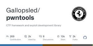 Thumbnail of GitHub - Gallopsled/pwntools: CTF framework and exploit development library