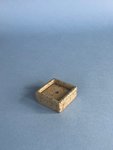 Thumbnail of Square Soap Dish in Etruscan Blue