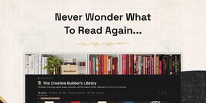 Thumbnail of 100 Books to Grow as a Creative Builder