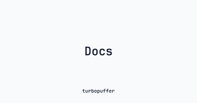 Thumbnail of turbopuffer docs