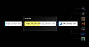 Thumbnail of jina-ai/reader: Convert any URL to an LLM-friendly input ... - GitHub