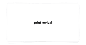 Thumbnail of print revival