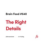 Thumbnail of The Right Details