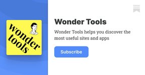 Thumbnail of Wonder Tools | Jeremy Caplan | Substack
