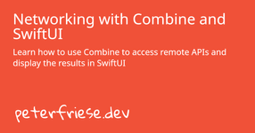 Thumbnail of Networking with Combine and SwiftUI