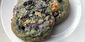 Thumbnail of Blueberry Cream Cheese Bagel Cookies